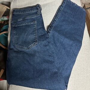 Banana Republic Dark Blue Straight Leg Jeans